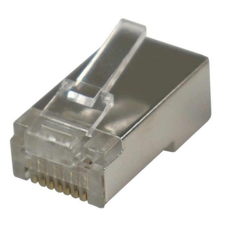 Clavija macho RJ-45 categoria 6 FTP Televes 209904