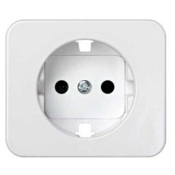 Tapa enchufe schuko TT seguridad blanco Serie 75 Simon 75041-60