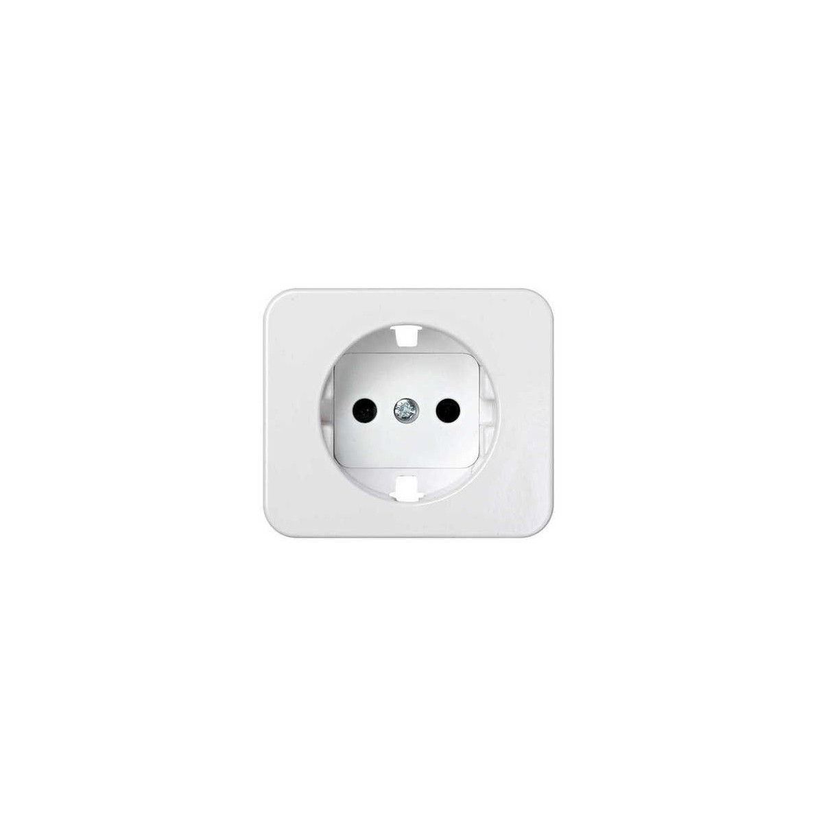 Tapa enchufe schuko TT seguridad blanco Serie 75 Simon 75041-60