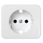 Tapa enchufe schuko TT seguridad blanco Serie 75 Simon 75041-60