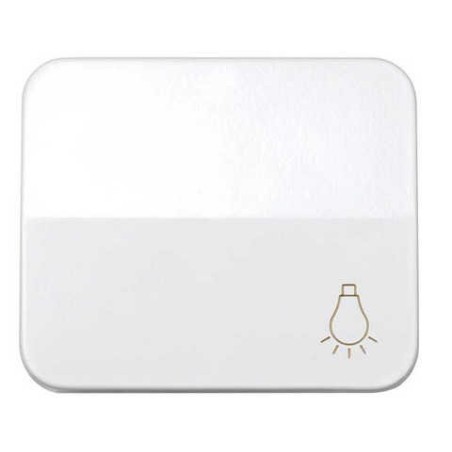 Tecla pulsador luz ancha blanca Serie 75 Simon 75018-30