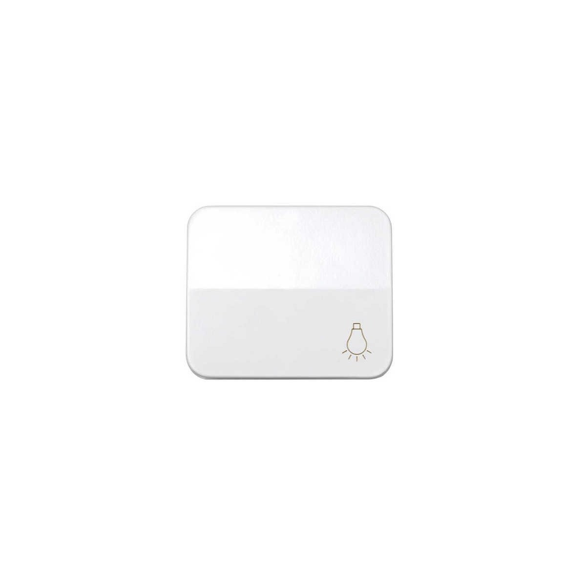 Tecla pulsador luz ancha blanca Serie 75 Simon 75018-30