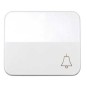 Tecla pulsador timbre ancha blanca Serie 75 Simon 75017-30
