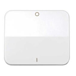 Tecla interruptor bipolar ancha blanca Serie 75 Simon 75031-30