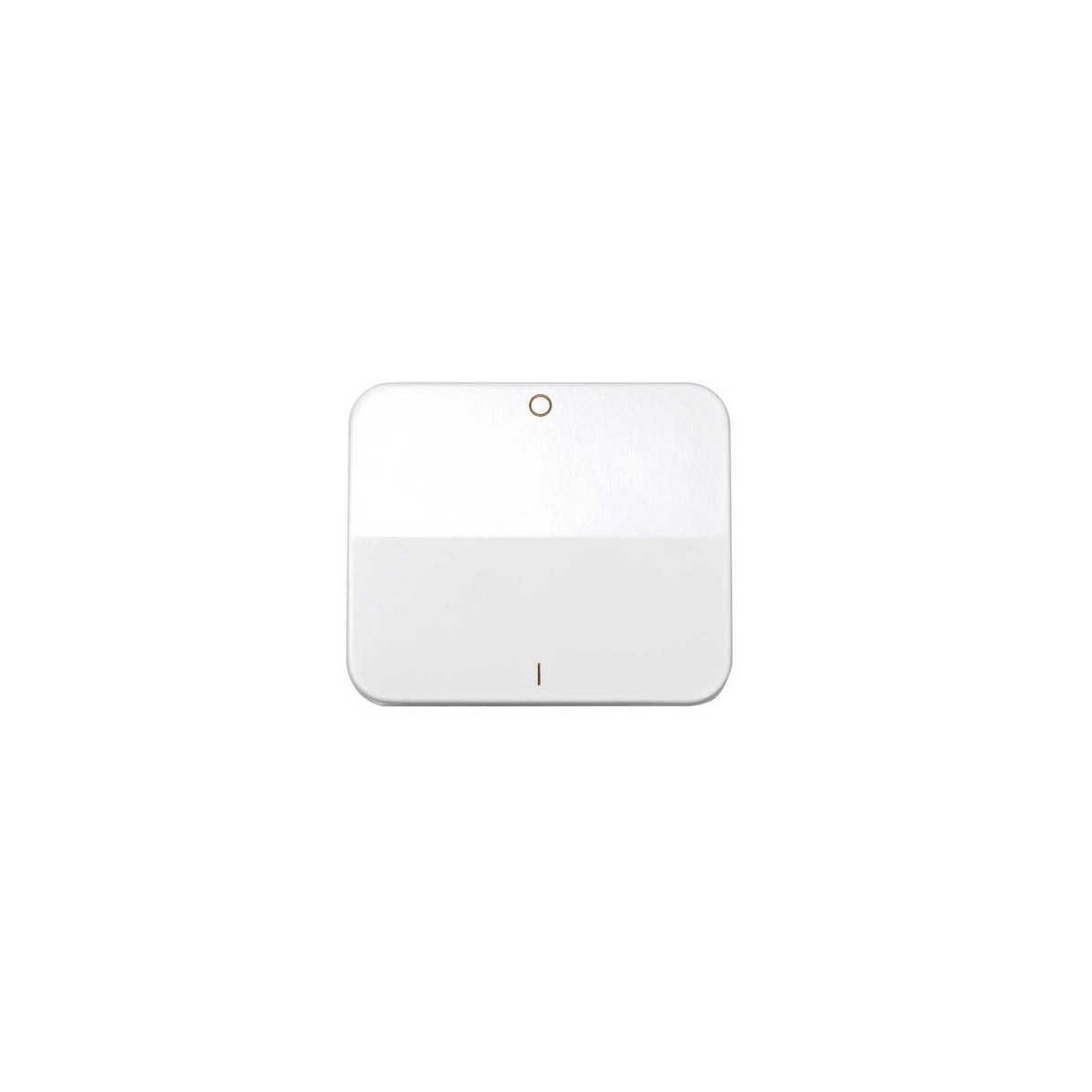 Tecla interruptor bipolar ancha blanca Serie 75 Simon 75031-30