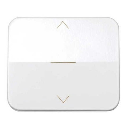 Tecla interruptor persiana ancha blanca Serie 75 Simon 75033-30