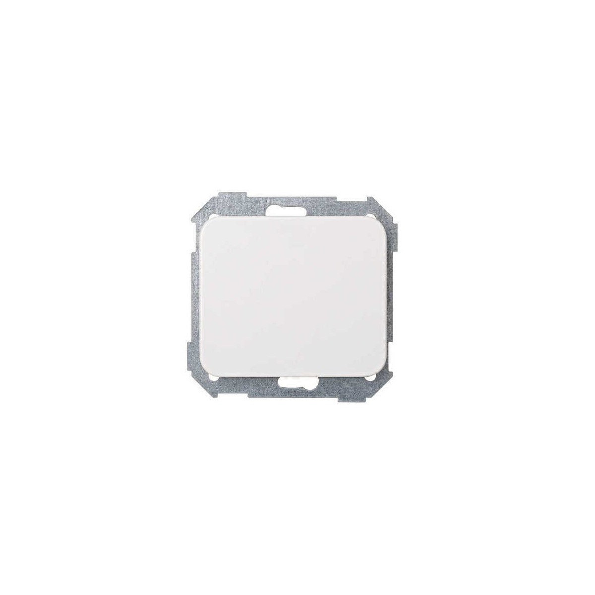 Tapa ciega ancha blanca Serie 75 Simon 75800-30