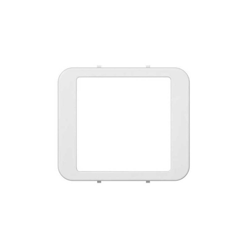 Tecla doble simbolo campana grupo 1 conmutador+1 pulsador blanca Serie 75  Simon 75027-30