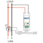 Smart Power Sensor Monofasico Huawei DDSU666-H