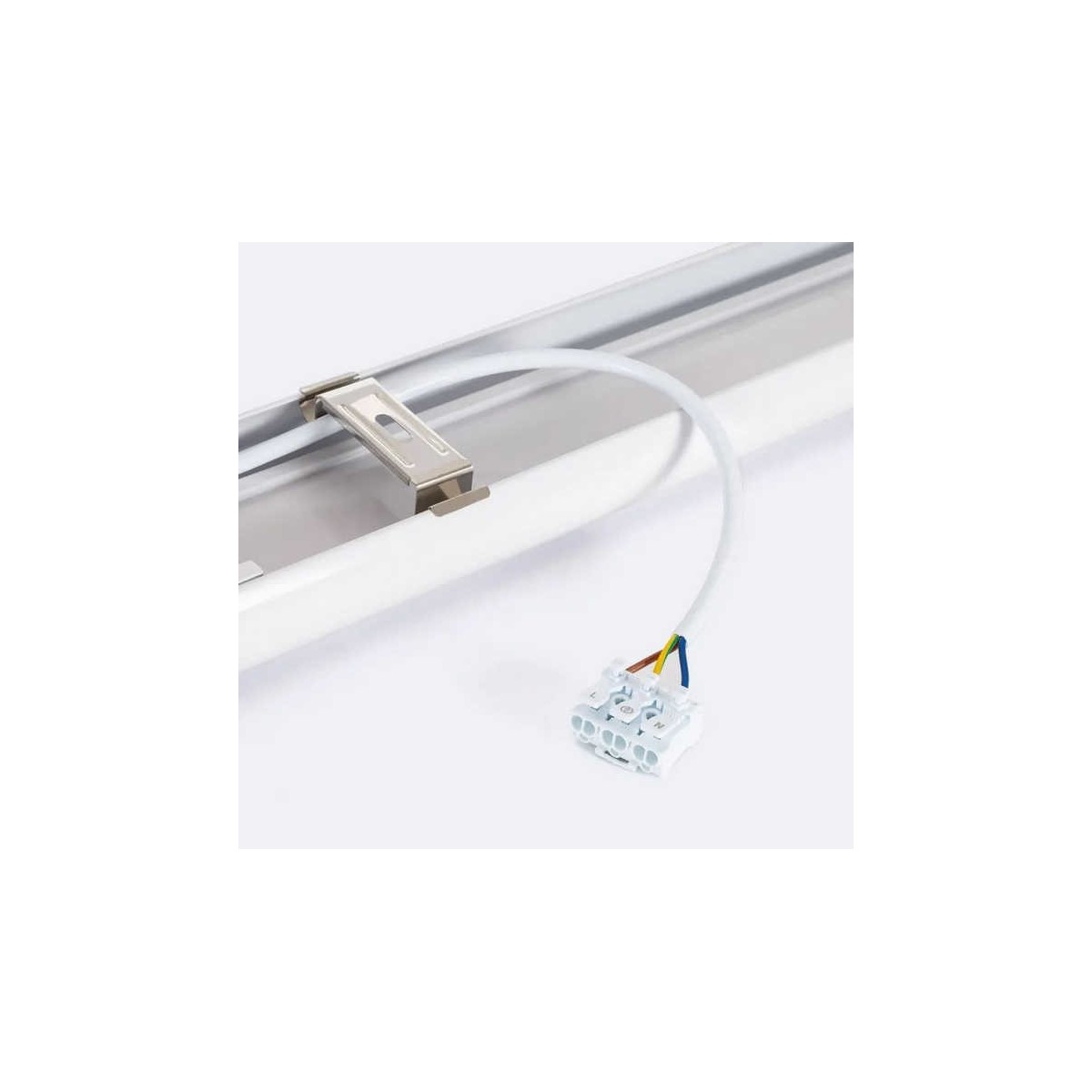 Pantalla estanca vacia IP65 para un tubo LED 600mm Ecolux EC3640