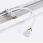 Pantalla estanca vacia IP65 para un tubo LED 600mm Ecolux EC3640