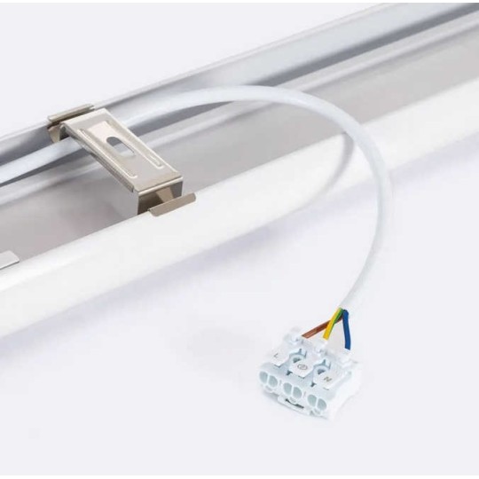 Pantalla estanca vacia IP65 para un tubo LED 600mm Ecolux EC3640