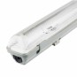 Pantalla estanca vacia IP65 para un tubo LED 600mm Ecolux EC3640