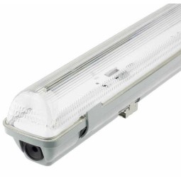 Pantalla estanca vacia IP65 para un tubo LED 1200mm