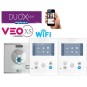 Kit videoportero color Wifi con 2 monitores VEO-XS DUOX PLUS de 4.3 Pulgadas Fermax KIT005