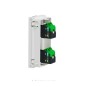 Soporte blanco para 2 conectores RJ-45 Keystone New Unica System+ NU946218