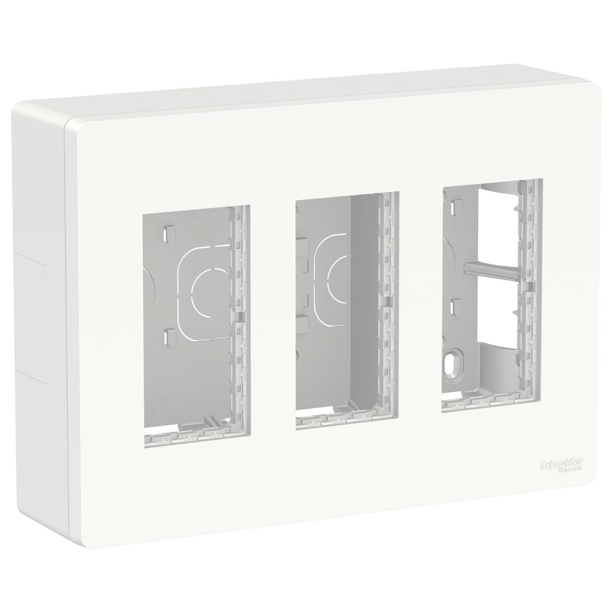 Puesto de trabajo superficie 3 filas blanco New Unica System+ NU123418