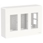 Puesto de trabajo superficie 3 filas blanco New Unica System+ NU123418