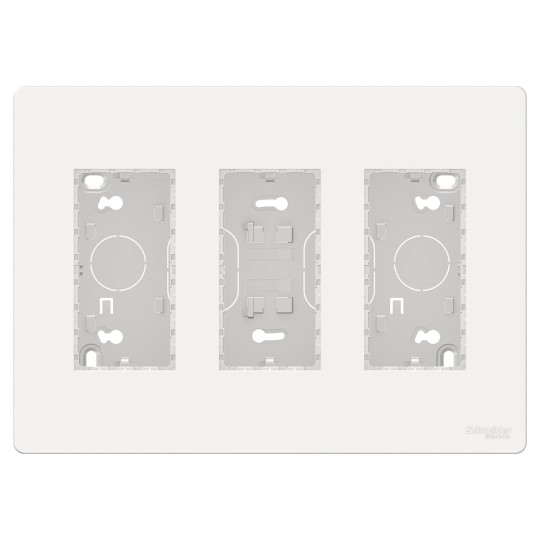 Puesto de trabajo superficie 3 filas blanco New Unica System+ NU123418