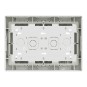 Puesto de trabajo superficie 3 filas blanco New Unica System+ NU123418