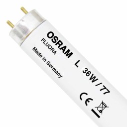 Tubo fluorescente 36W/77 Fluora T8 G13 Osram 03184