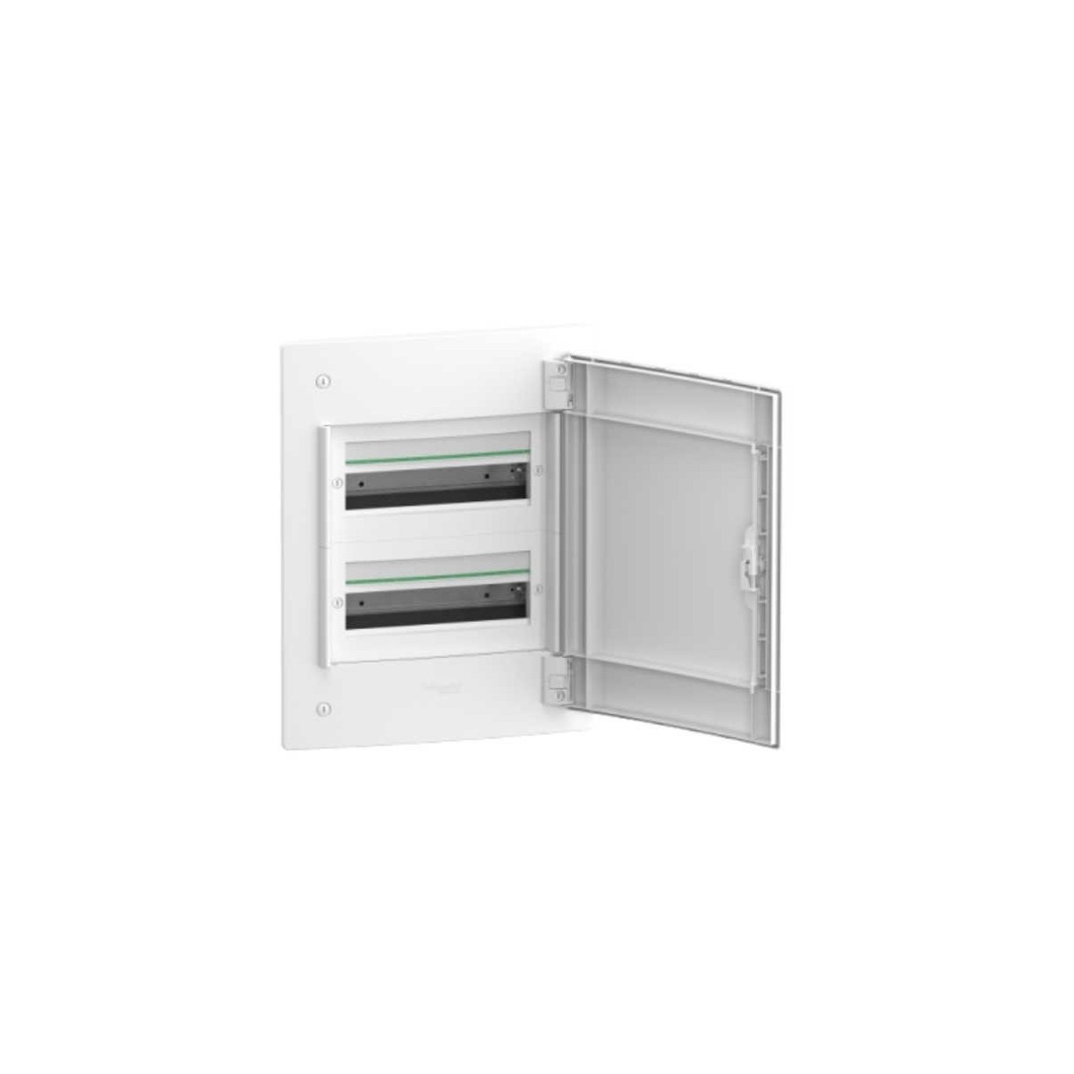 Caja automaticos empotrar 2 filas 26 elementos puerta opaca Schneider Electric