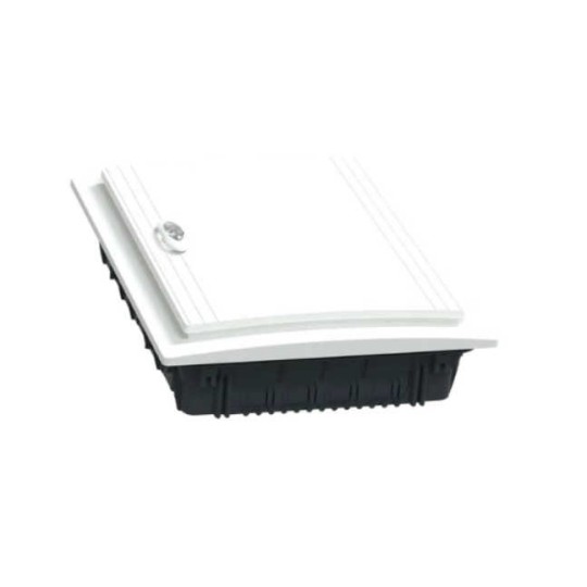 Caja automaticos empotrar 2 filas 26 elementos puerta opaca Schneider Electric