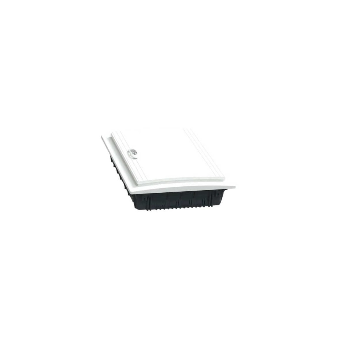 Caja automaticos empotrar 2 filas 26 elementos puerta opaca Schneider Electric