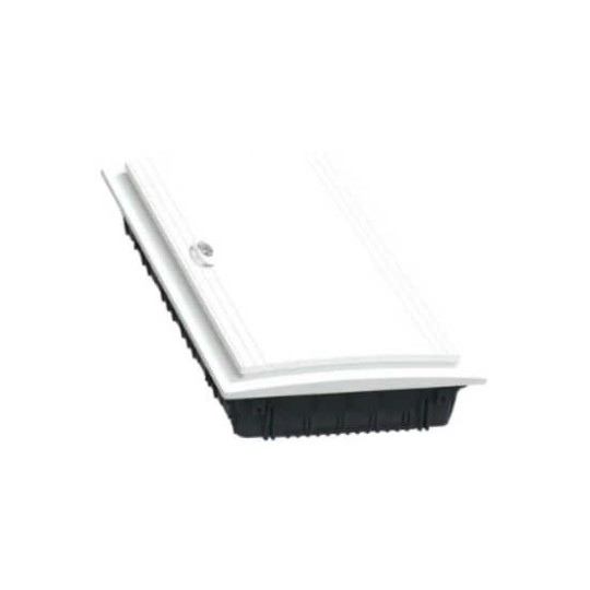 Caja automaticos empotrar 4 filas 52 elementos puerta opaca Schneider Electric