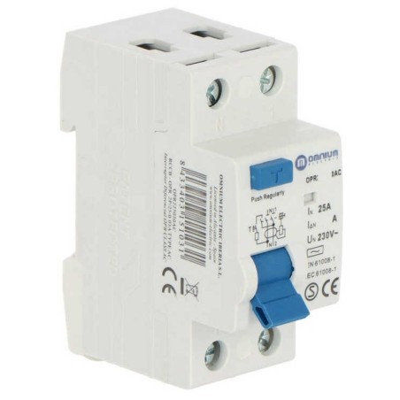 Interruptor diferencial 2P 16A 10mA especial bañeras hidromasaje
