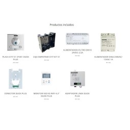 Videoportero color Wifi con 2 llamadas y monitores VEO-XS DUOX PLUS Fermax 94521
