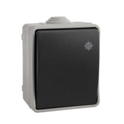 Caja estanca Simon 44 Aqua tapa articulada IP55 mecanismos Simon 27