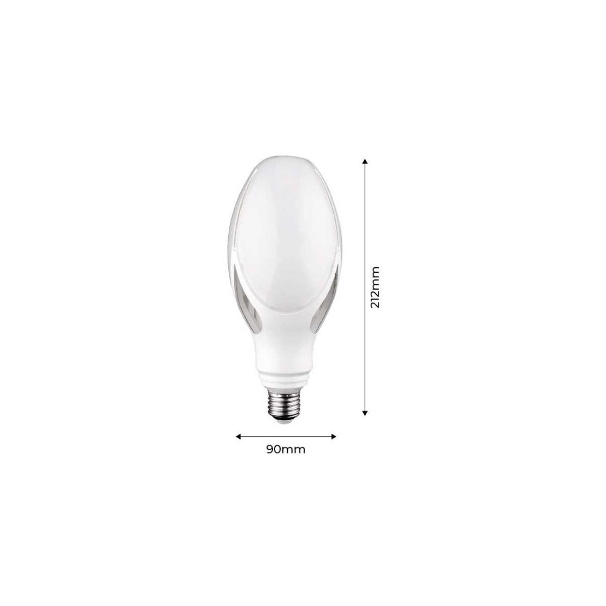 Bombilla Led Vial 40W 230V E27 Luz Natural