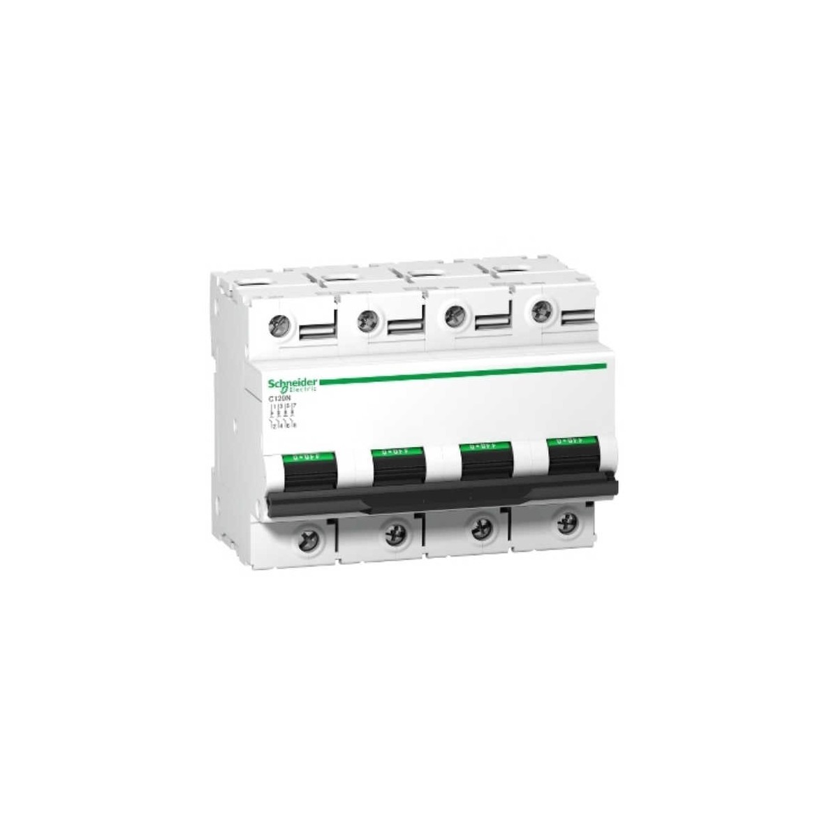 Magnetotermico 4P 80A Curva C 10KA C120N Schneider Electric