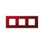Funda Intercambiable para marco 3 elementos Rojo Artic Simon 27 Play