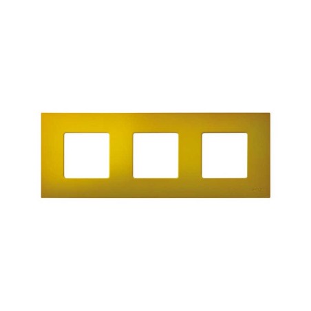 Funda Intercambiable para marco 3 elementos Amarillo Artic Simon 27 Play