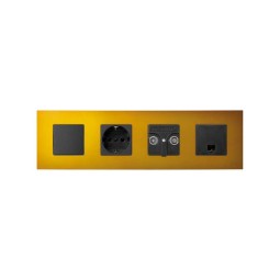 Funda Intercambiable para marco 4 elementos Amarillo Artic Simon 27 Play