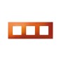 Funda Intercambiable para marco 3 elementos Naranja Artic Simon 27 Play