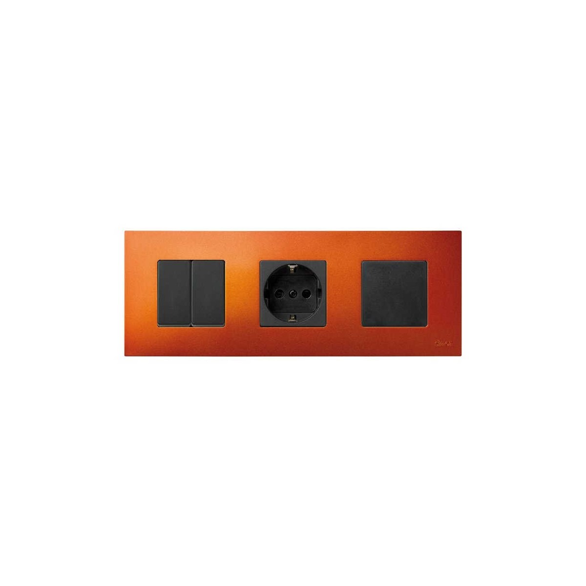 Funda Intercambiable para marco 3 elementos Naranja Artic Simon 27 Play