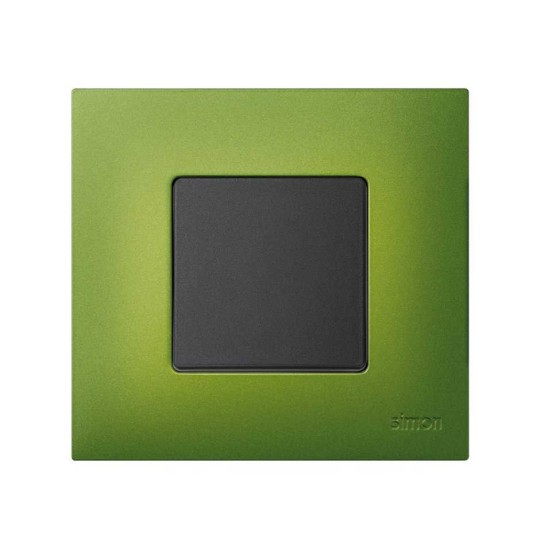 Funda Intercambiable para marco 1 elemento Verde Artic Simon 27 Play