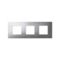 Funda Intercambiable para marco 3 elementos Gris Helios Simon 27 Play