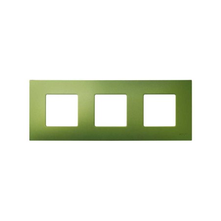 Funda Intercambiable para marco 3 elementos Verde Artic Simon 27 Play