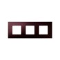 Funda Intercambiable para marco 3 elementos Berenjena Artic Simon 27 Play
