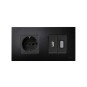 Funda Intercambiable para marco 2 elementos Negro Artic Simon 27 Play