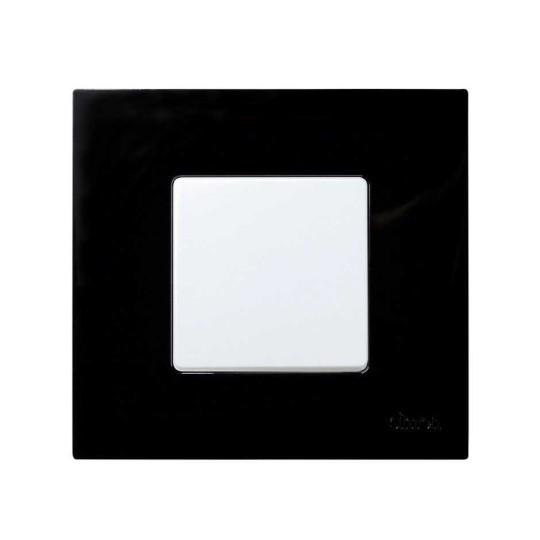 Funda Intercambiable para marco 1 elemento Negro Simon 27 Play