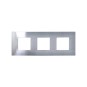 Funda Intercambiable para marco 3 elementos Inox Simon 27 Play