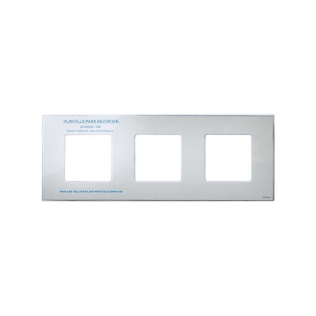 Funda Intercambiable para marco 3 elementos Transparente Simon 27 Play