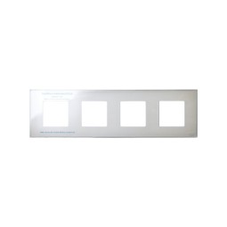 Funda Intercambiable para marco 4 elementos Transparente Simon 27 Play