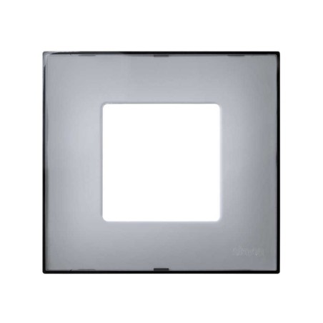 Funda Intercambiable para marco 1 elemento Gris Translucido Simon 27 Play