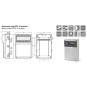 Caja automaticos superficie estanca 16 elementos+zocalo Famatel 3952